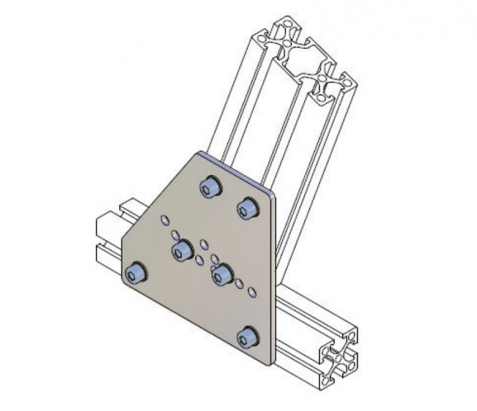Placa de Fixação Angular