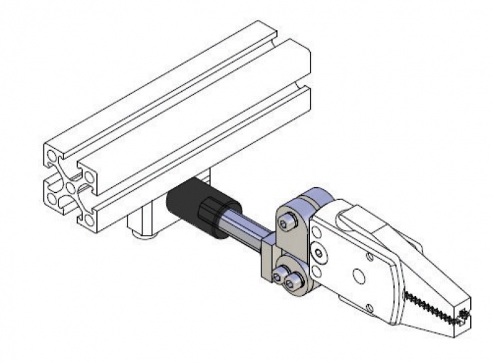 Pinça de Suspensão com Pinça Ajustável