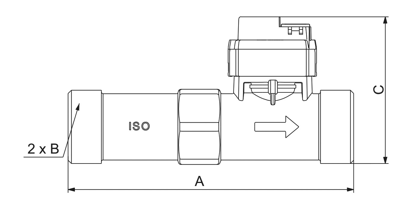 Flosense - 2 Circuitos Caudal/Temperatura