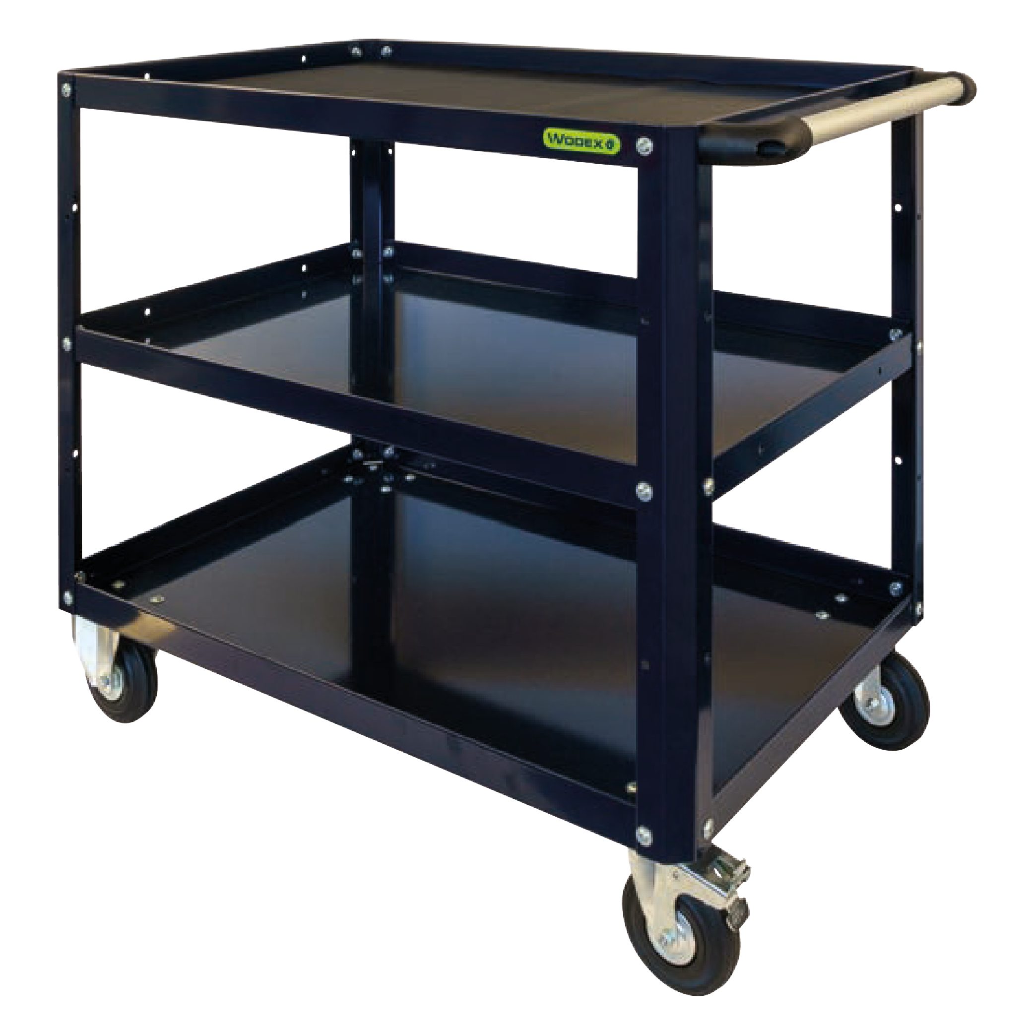 WODEX Carrinho com 3 Prateleiras