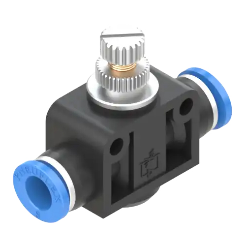 Conector Recto - Controlador de Caudal - PA