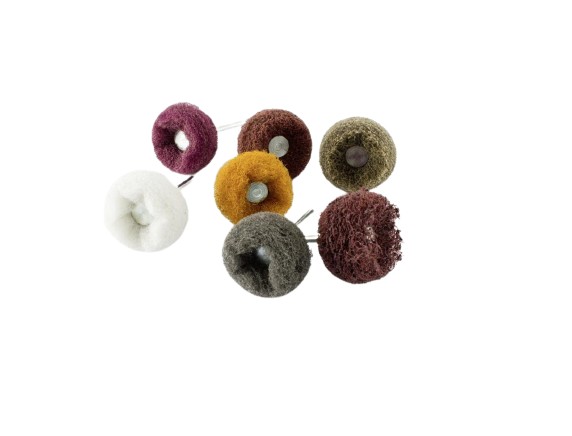 Rodas de Acabamento - Haste Ø3 - Camada Tripla