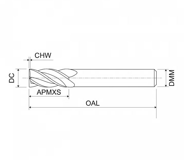 Fresas de Acabamento Z6 KSM N KERFOLG