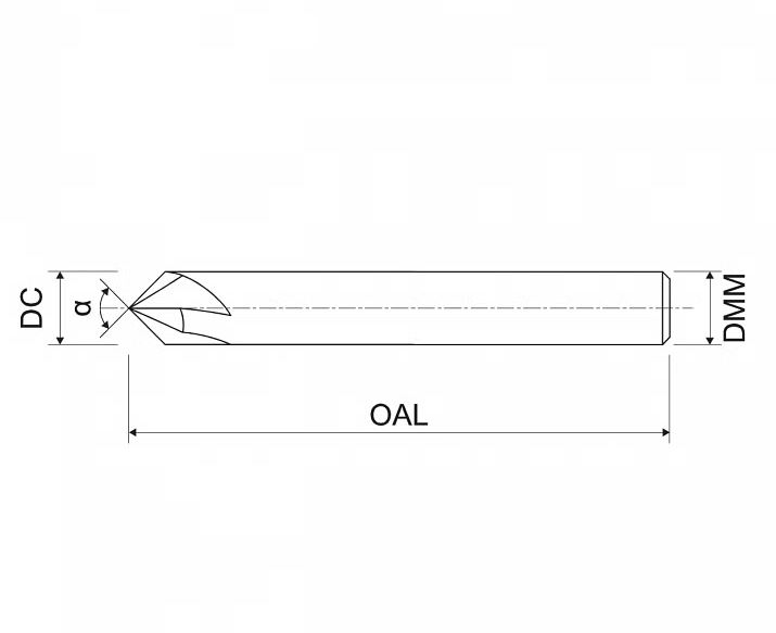 Fresas HM 120° Z4 KSM N KERFOLG