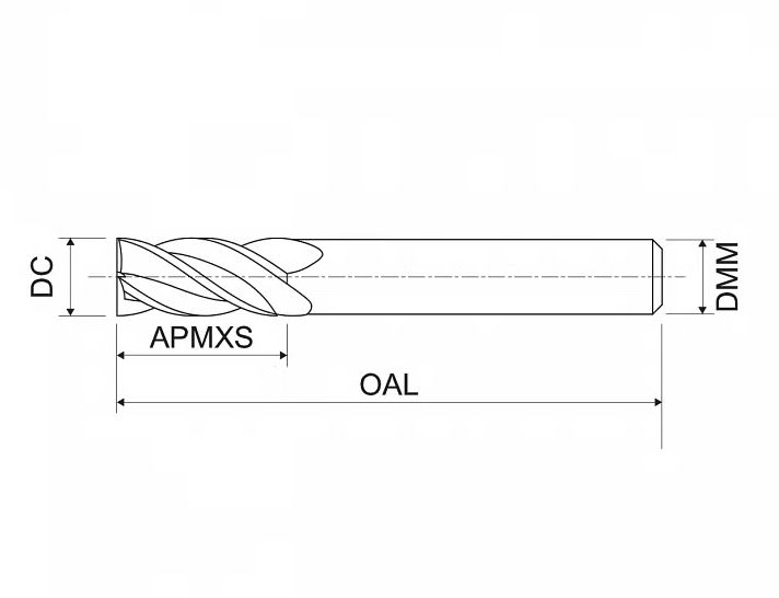 Fresas HM Z3 Série Longa KSM N KERFOLG