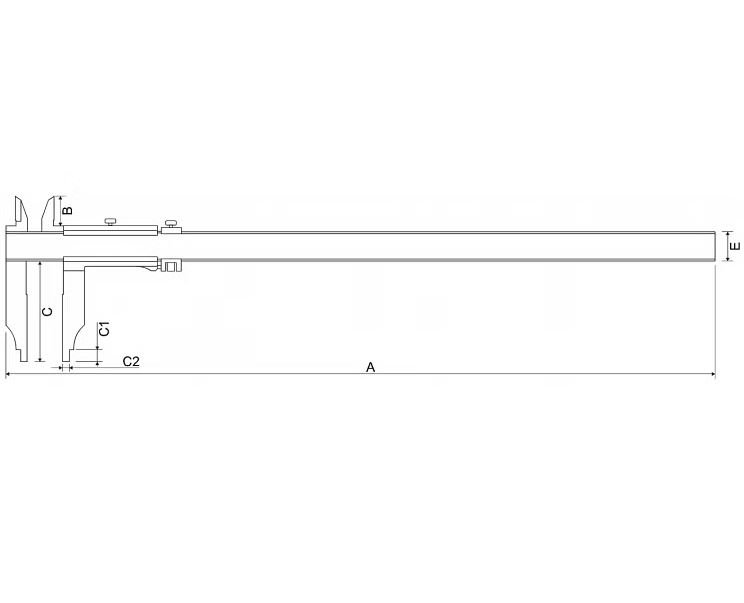 ALPA Paquímetro Interno AB045