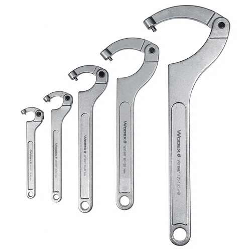 WODEX Jogo Chaves Ajustáveis de Gancho WX1987/S5