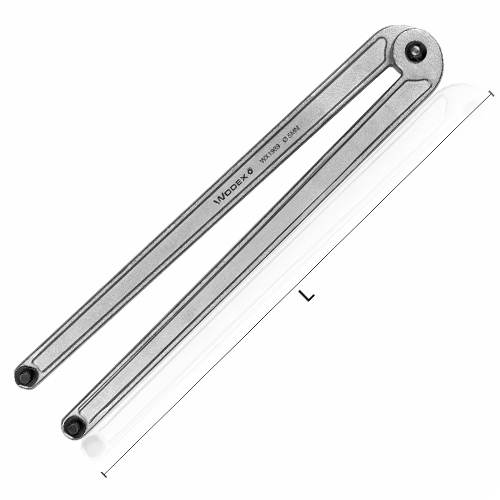 WODEX Chave de Pinos Ajustáveis com Ponta Redonda WX1989