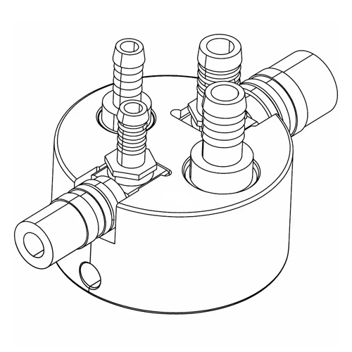 HAT-02 - Adaptador de Montagem - Série TS 09/13/20/30