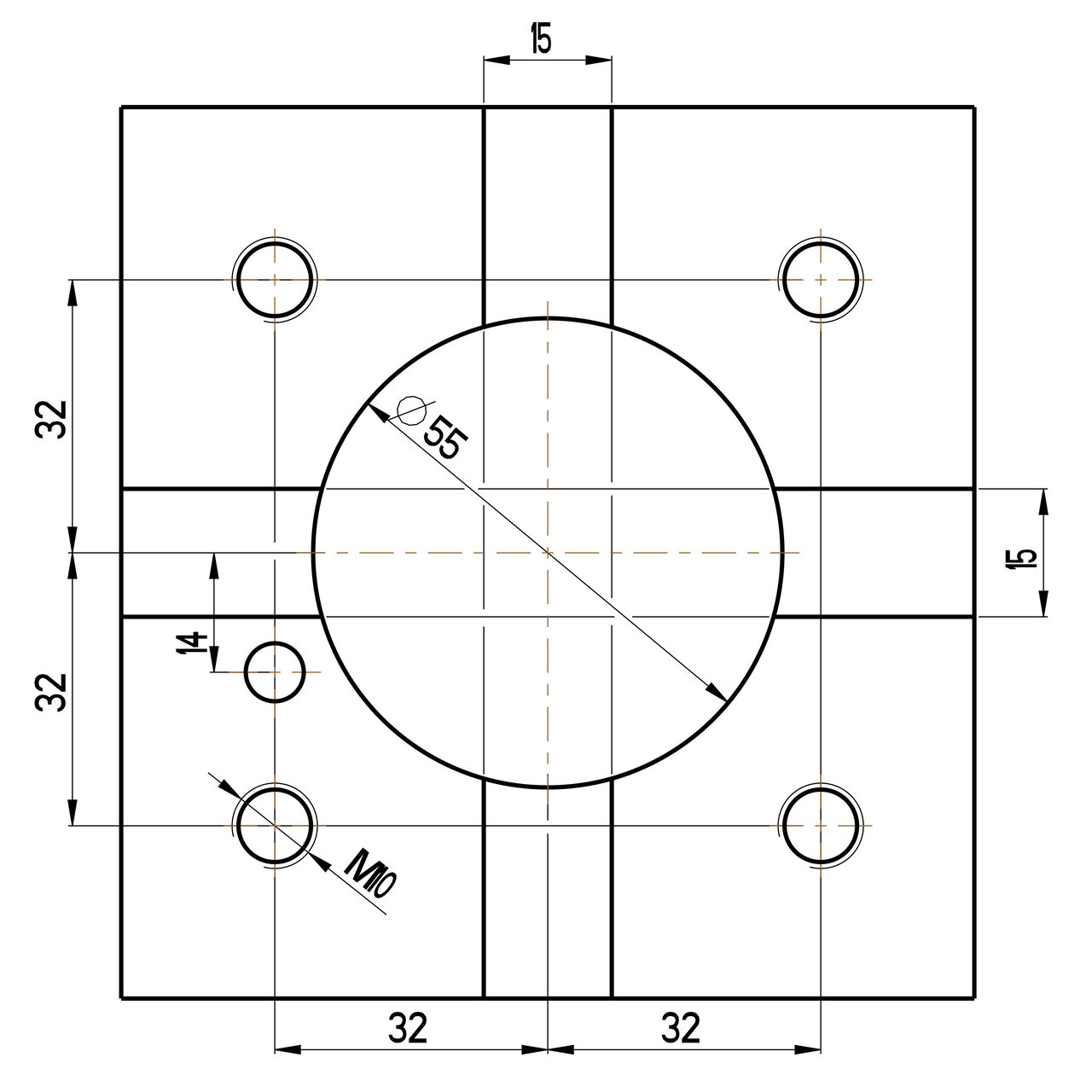 Universal turning holder