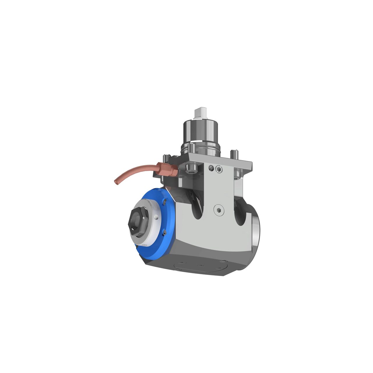 Angular BMT drilling and milling head