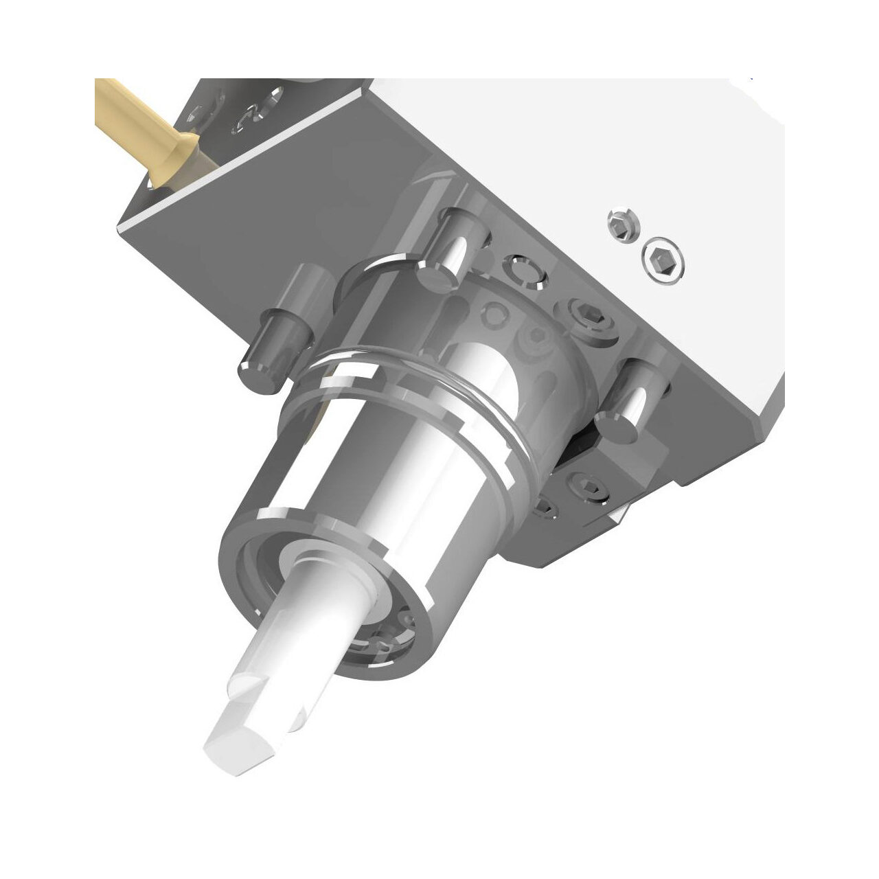 Angular BMT drilling and milling head