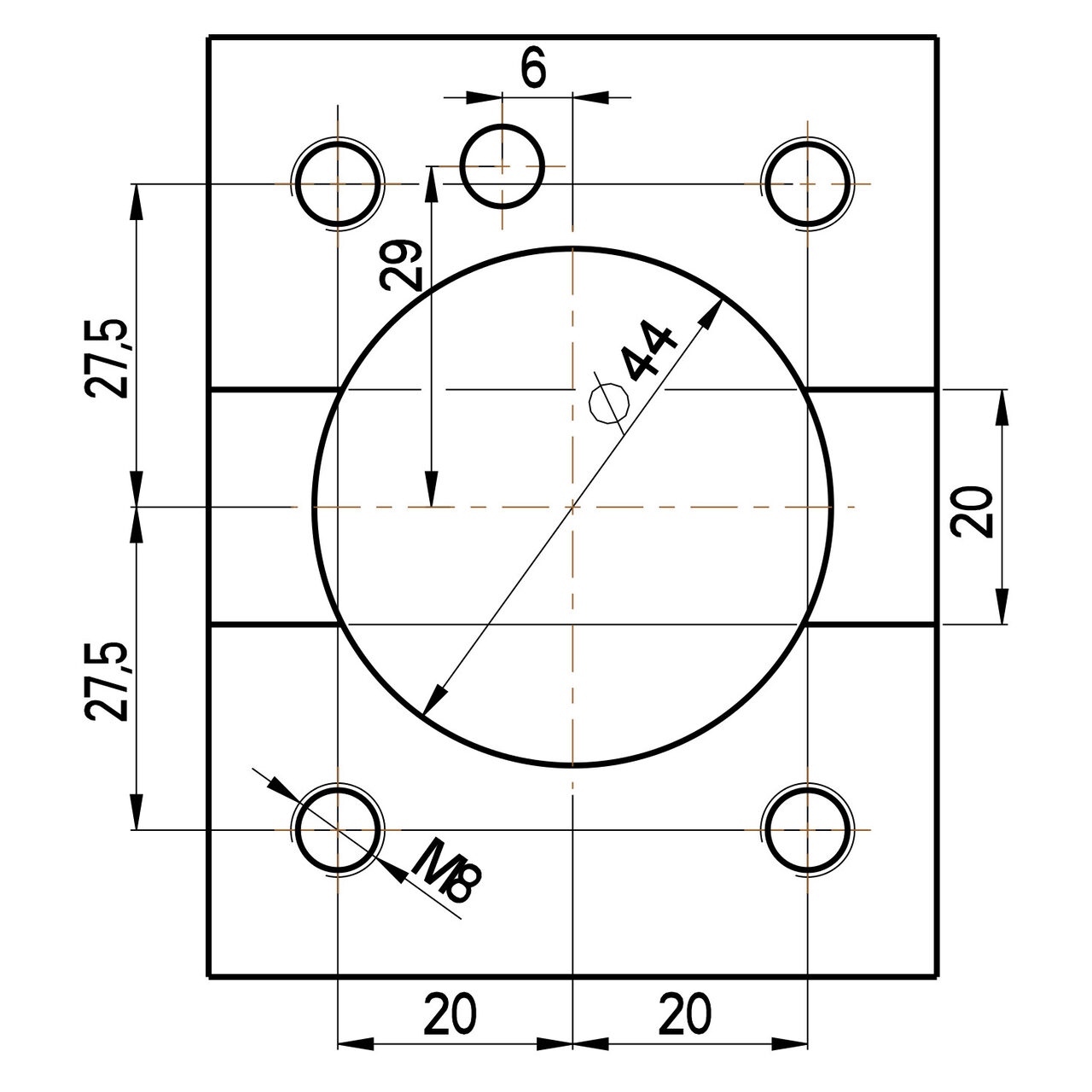 Universal turning face holder