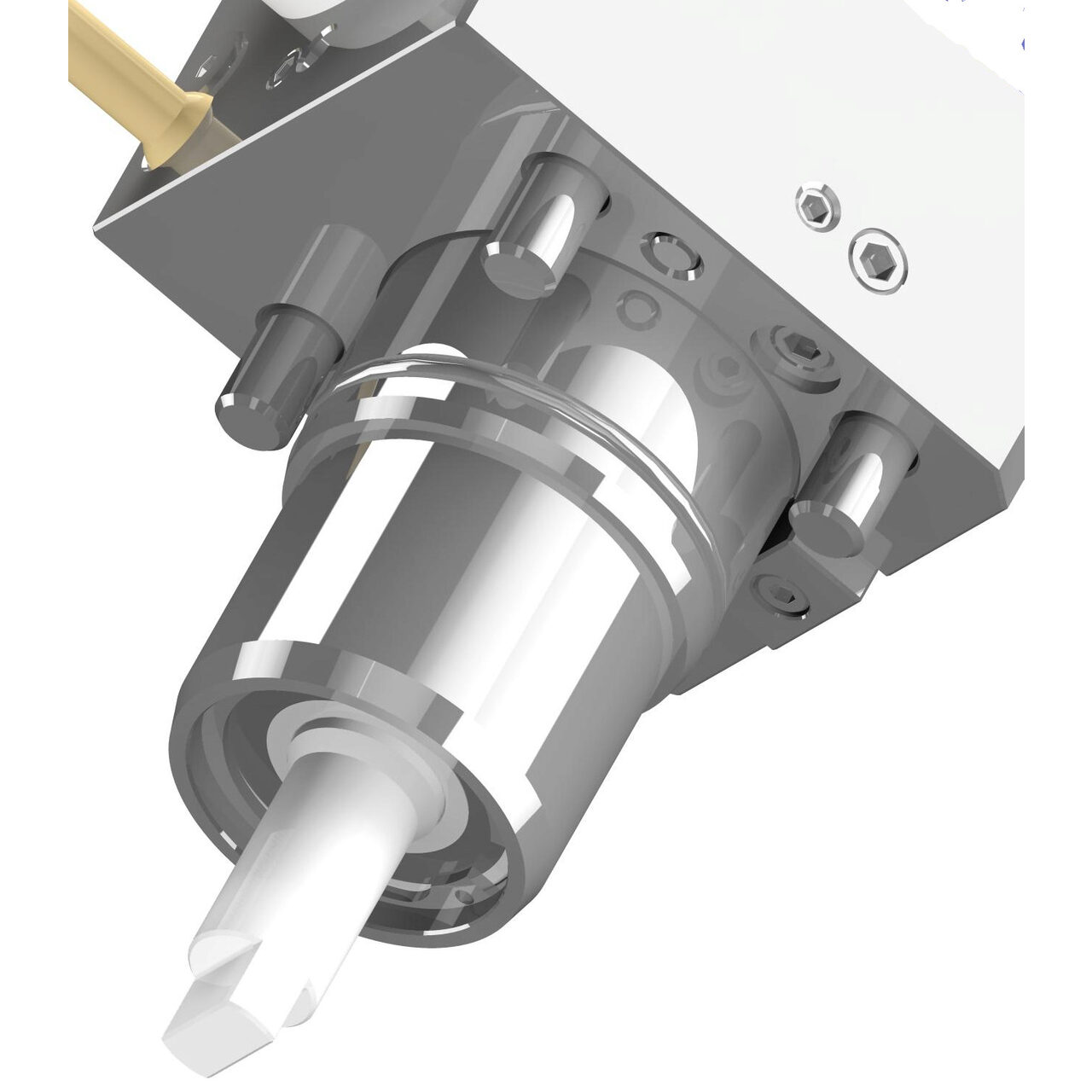Straight BMT drilling and milling head