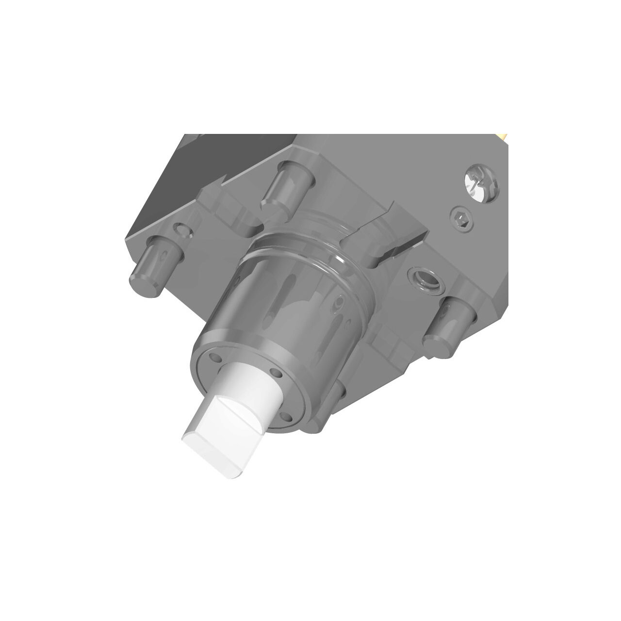 Straight BMT drilling and milling head