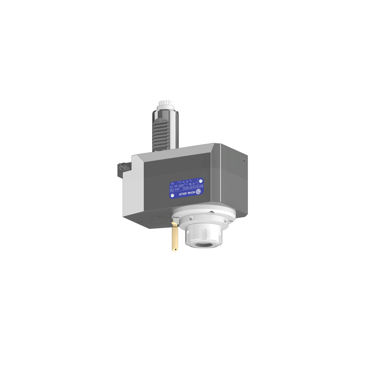 Offset straight drilling and milling head