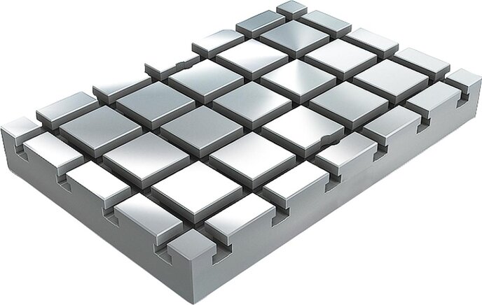 Grundplatten Grauguss mit T-Nuten