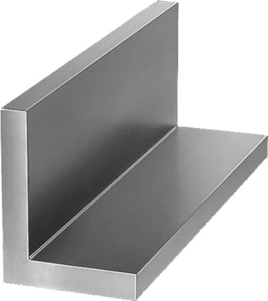 L-Profile ungleichschenklig, allseitig bearbeitet Grauguss und Aluminium