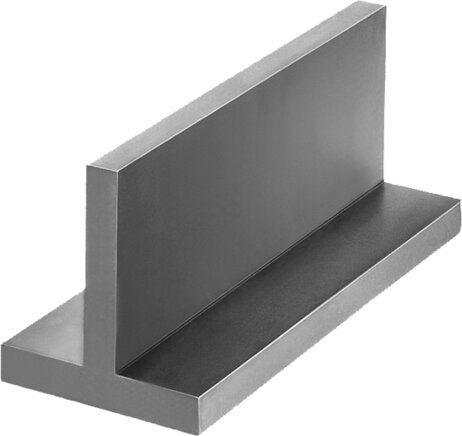 T-Profile allseitig bearbeitet Grauguss und Aluminium