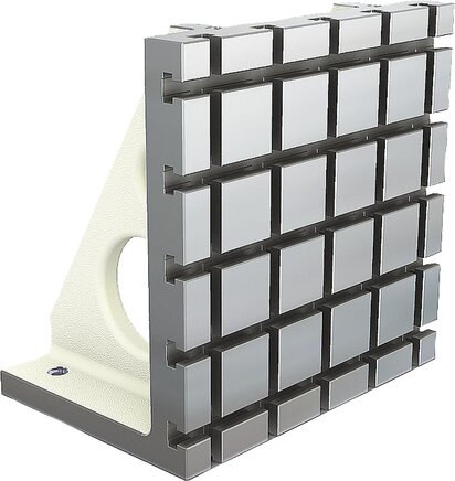 Aufspannwinkel Grauguss einseitig breit mit T-Nuten