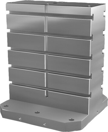 Aufspannwinkel Grauguss doppelseitig mit T-Nuten