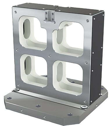 Aufspannwinkel Grauguss doppelseitig für Wechselpaletten