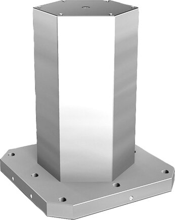 Aufspanntürme Grauguss 6-seitig mit vorbearbeiteten Aufspannflächen