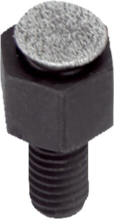 Pendelauflagen verstellbar, mit O-Ring Form O, Edelstahlkugel mit Diamant-Oberfläche