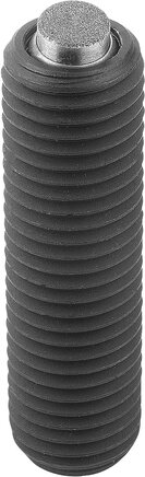 Pendelauflagen verstellbar, mit O-Ring, auswechselbaren Einsätzen und Innensechskant, Form O, Edelstahleinsatz mit Diamant-Oberfläche