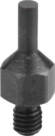 Auflagebolzen Stiftform mit Außengewinde