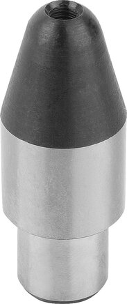 Aufnahmebolzen mit Innengewinde, Form B, zylindrisch