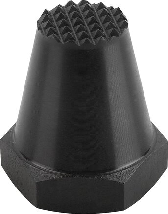 Auflagebolzen, Form C Riffelfläche