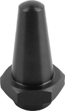 Auflagebolzen mit Positionierzapfen, Form B Kugelfläche