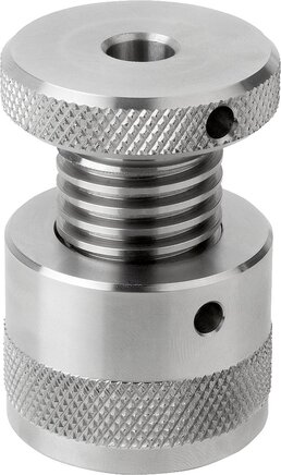 Schraubböcke mit flacher Auflage, Edelstahl