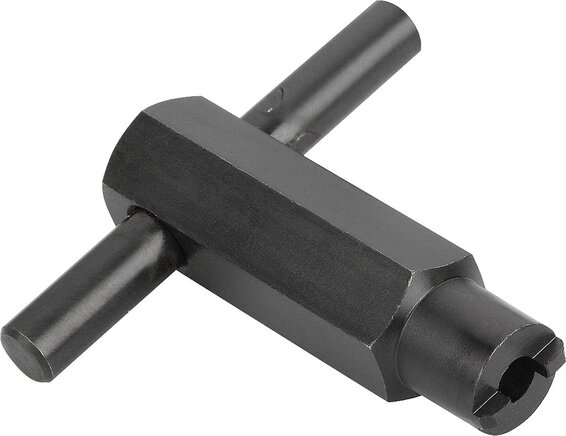 Montageschlüssel für federnde Druckstücke