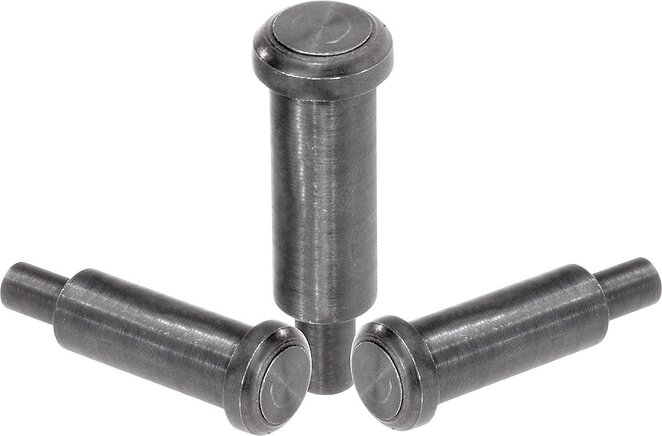 Federnde Druckstücke mit Kopf