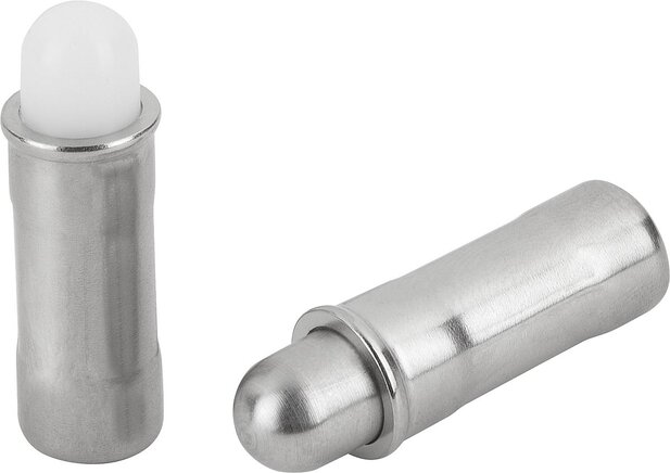 Federnde Druckstücke glatte Ausführung