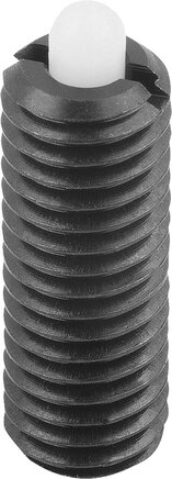 Federnde Druckstücke mit Innensechskant und Druckstift, Standard Federkraft