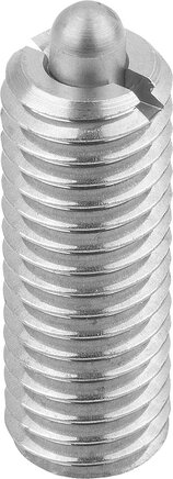 Federnde Druckstücke mit Innensechskant und Druckstift, verstärkte Federkraft