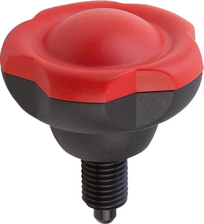 Arretierbolzen mit Fünfsterngriff