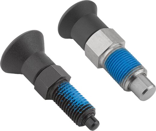 Arretierbolzen mit Gewindesicherung, Form AP