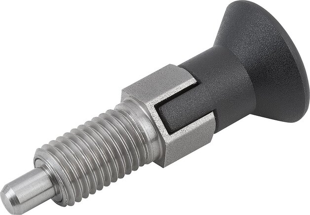 Arretierbolzen mit verlängertem Arretierstift Form C