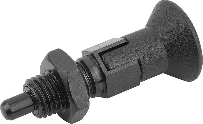 Arretierbolzen mit verlängertem Arretierstift Form D