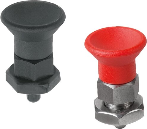 Arretierbolzen, kurze Ausführung Form B