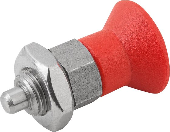 Arretierbolzen, kurze Ausführung Form B