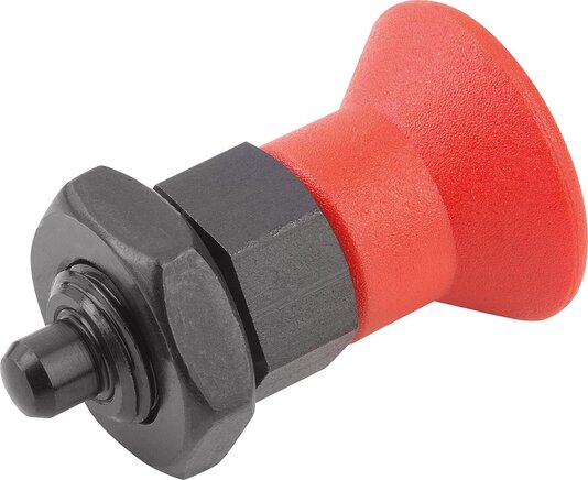 Arretierbolzen, kurze Ausführung Form B