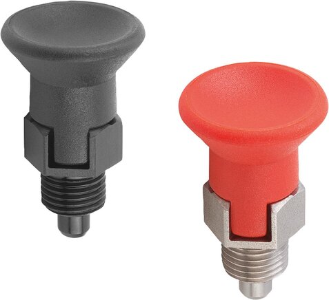 Arretierbolzen, kurze Ausführung Form C