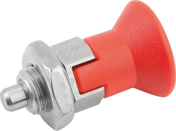 Arretierbolzen, kurze Ausführung Form D