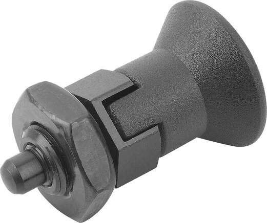 Arretierbolzen, kurze Ausführung Form D