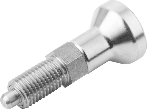 Arretierbolzen Edelstahl Form A